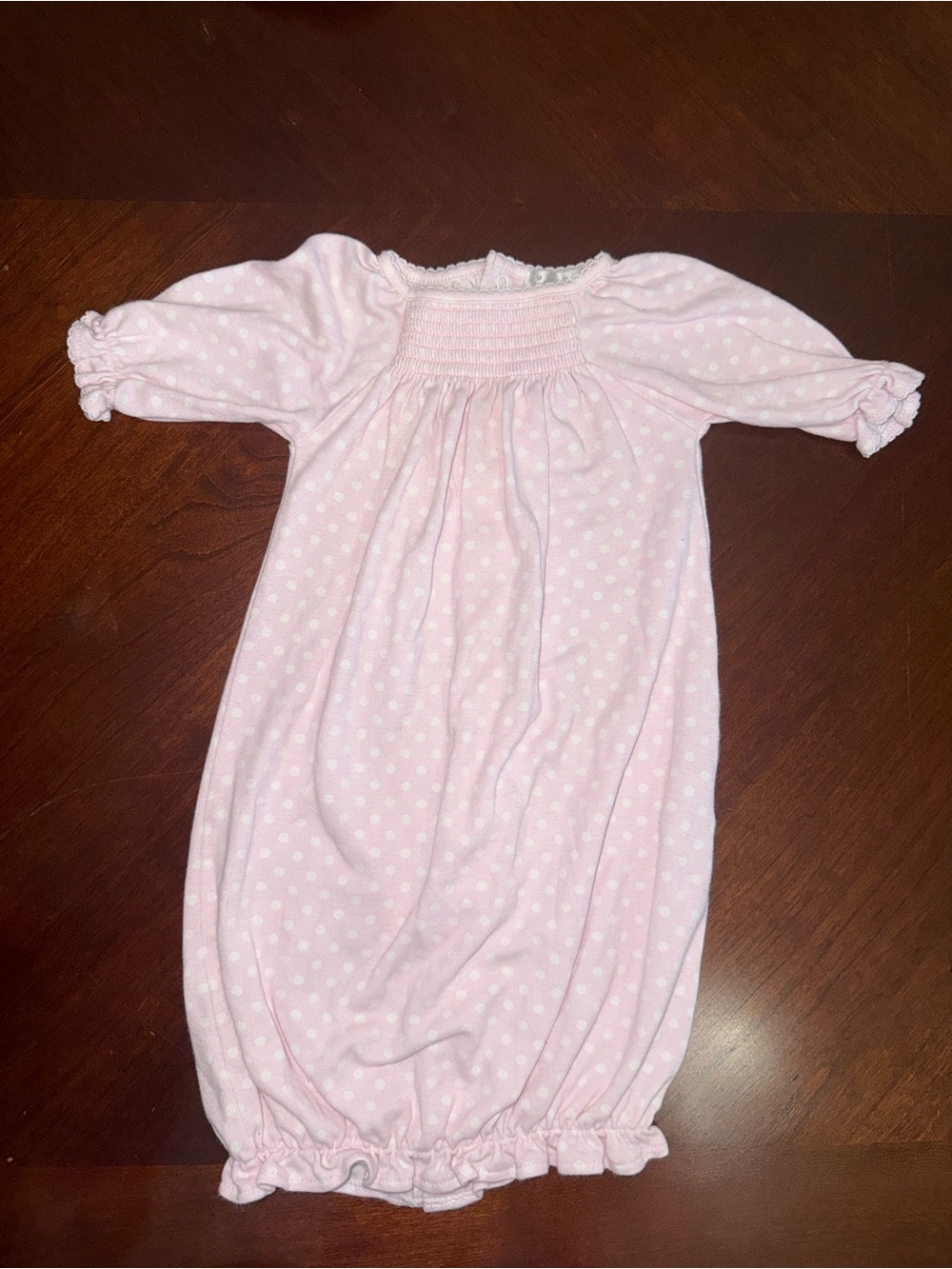 Kissy Kissy Light Pink Polka Dot Sleep Sack
